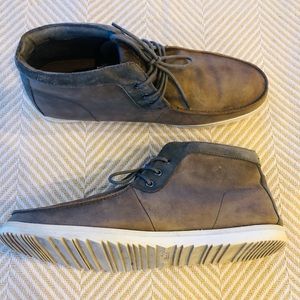 Aldo leather two toned lace-up shoes 12